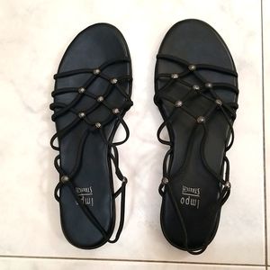 Woman's Black IMPO Sandals size 9.5
